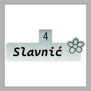 Pločica za vrata A22