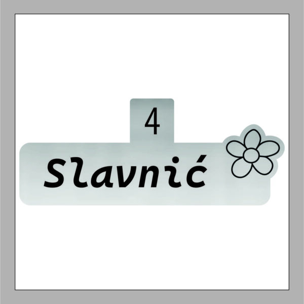 Pločica za vrata A22