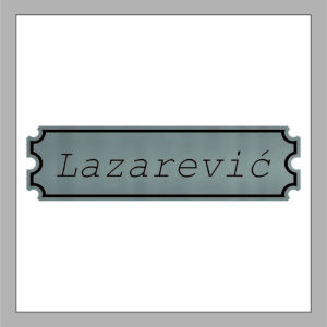 Pločica za vrata A24