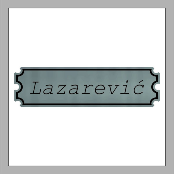 Pločica za vrata A24