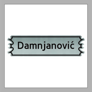 Pločica za vrata A25
