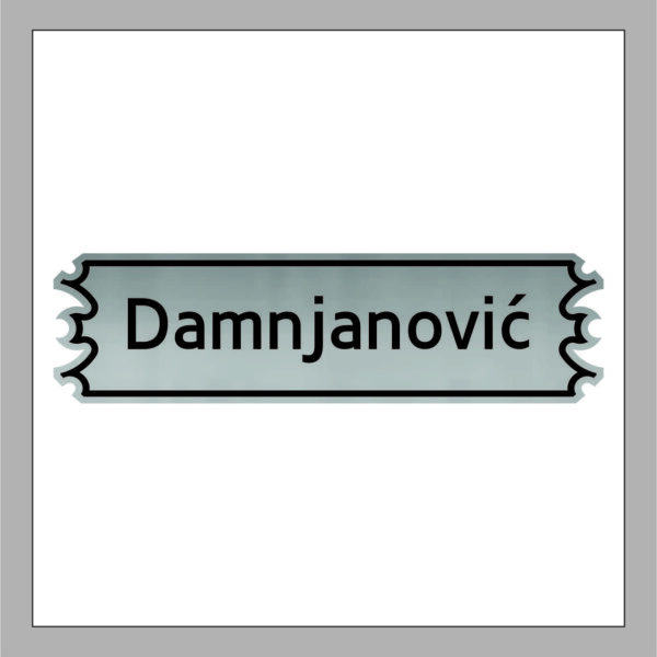 Pločica za vrata A25
