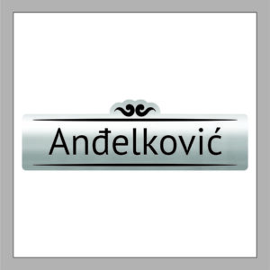 Pločica za vrata K07