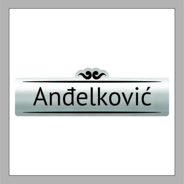 Pločica za vrata K07