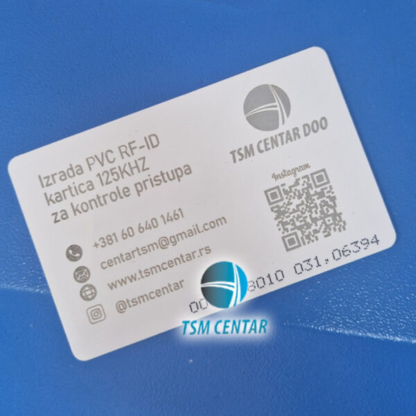 RFID Plastična