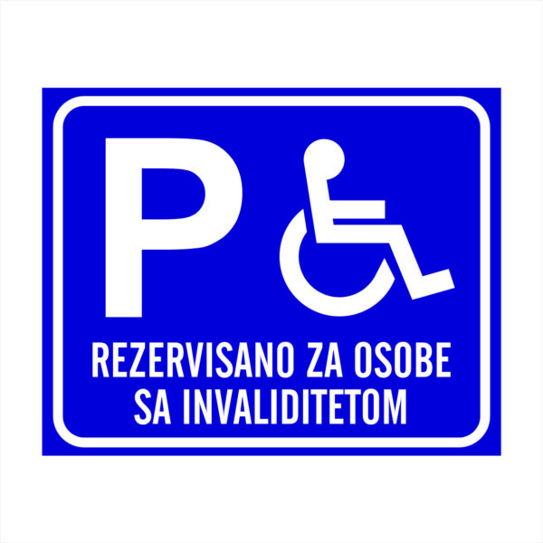 PARKING ZA INVALIDA